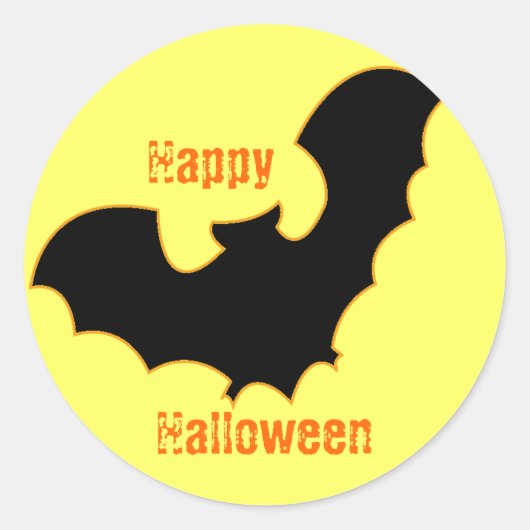 Bat Dans Sticker Lune (Devant)