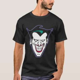 Bat De geanimeerde serie Joker Face T-shirt