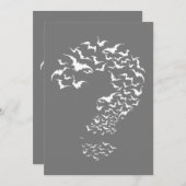 Bat de Riddler white Classic Kaart (Voorkant / Achterkant)