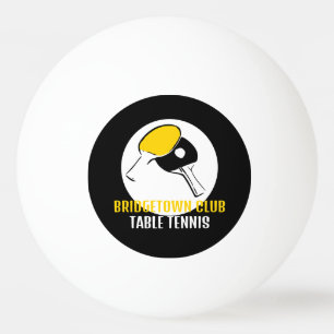 Bat Design, Table Tennis Club Pingpongballen