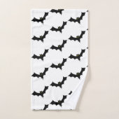 Bat d'Halloween (Serviette à main)