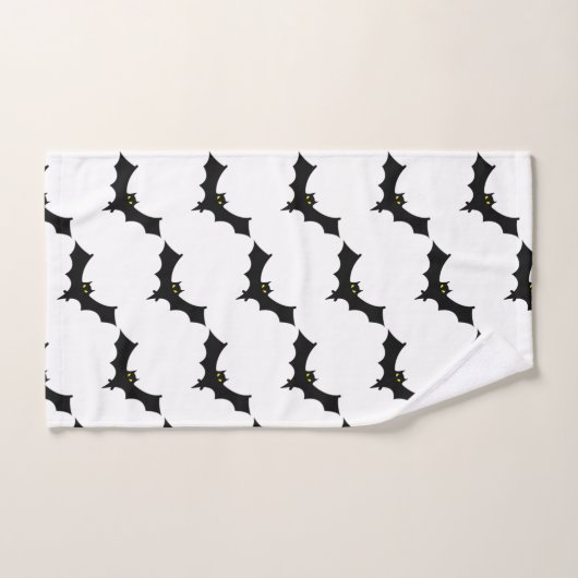 Bat d'Halloween (Serviette à main)