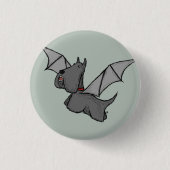 Bat Dog Ronde Button 3,2 Cm (Voorkant)