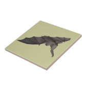 Bat Elephant Hybrid Tegeltje (Zijkant)