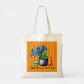 Bat en Bubbling Cauldron Canvas tas (Achterkant)