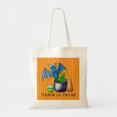 Bat en Bubbling Cauldron Canvas tas (Voorkant)