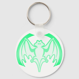 Bat Green Inv Het MUSEUM Zazzle Gifts Sleutelhanger