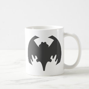 Bat Grey Het museum Zazzle geschenken Koffiemok