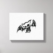 Bat Halloween Canvas Afdruk (Voorkant)