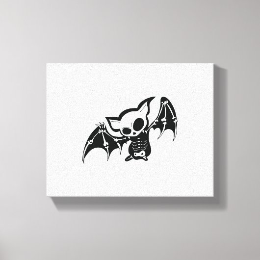 Bat Halloween Canvas Afdruk (Voorkant)