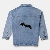 Bat halloween denim jacket (Achterkant)
