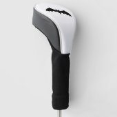 Bat halloween golfheadcover (Schuin)
