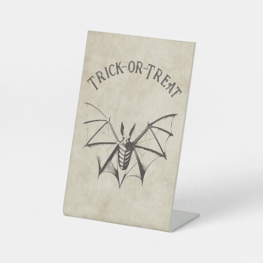  Bat Halloween Party Reclamebord Met Voetstuk (Voorkant)