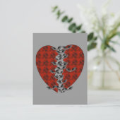 Bat Heart Briefkaart (Staand voorkant)