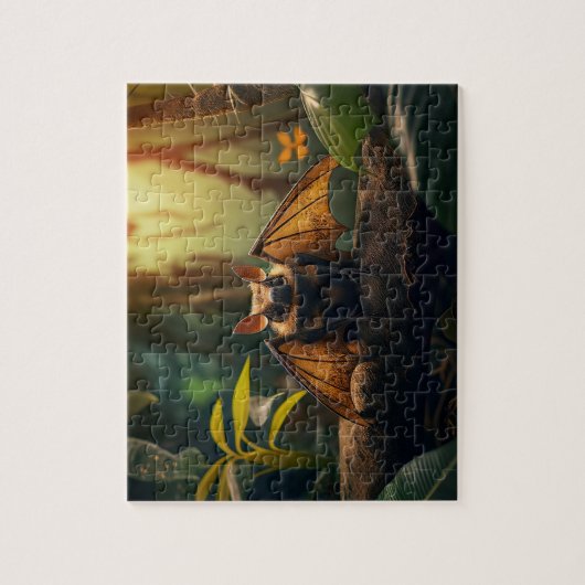 Bat Jigsaw Puzzle - Jungle (Vertical)