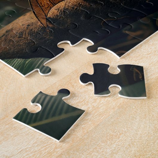 Bat Jigzaag Puzzle - Oerwoud Legpuzzel (Zijkant)