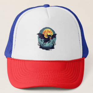 Bat Koe bij middernacht Trucker Pet