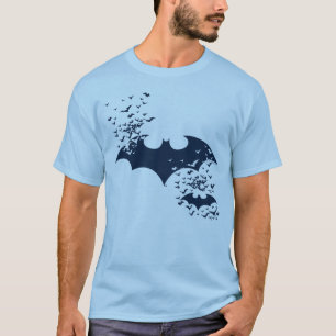 Bat Logo brandt in vleermuizen T-shirt