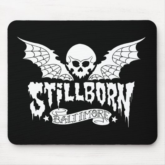 bat-logo mousepad muismat (Voorkant)