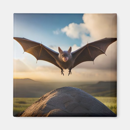 Bat Magnet - Flying Fox Wildlife (Devant)