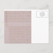 Bat Mitswa slaat de datum op Aankondigingskaart (Achterkant)