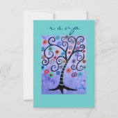 Bat mitzvah à barres RSVP (Devant)