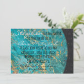 Bat Mitzvah Bar Mitzvah uit deze wereld Kaart (Staand voorkant)