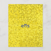 BAT MITZVAH de la barre BM Jeu sur la carte de dir (Dos)