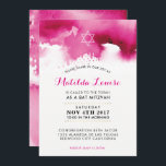 BAT MITZVAH élégant couleur rose vif invitation<br><div class="desc">par kat massard >>> kat@simplysweetPAPERIE.com << - - - - - - - - - - - - - - - - - - - - - - - - - - - - - - - - - - - - - - - - - - - - -...</div>