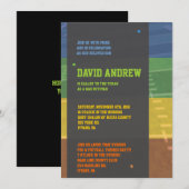 Bat mitzvah Invitation de l'Invitation du Football (Devant / Derrière)