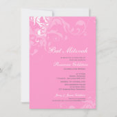 BAT MITZVAH NODIGT UIT: Bella 1P Kaart (Voorkant)