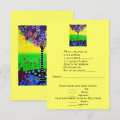 Bat mitzvah RSVP - Allison (Devant / Derrière)
