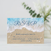 Bat mitzvah RSVP Blue Beach Waves (Debout devant)