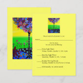 Bat mitzvah RSVP pour Ally (Devant / Derrière)