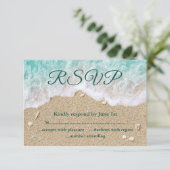 Bat mitzvah RSVP Turquoise Beach Waves (Debout devant)