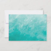Bat mitzvah RSVP Turquoise Beach Waves (Dos)