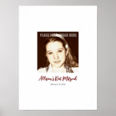 Bat Mitzvah tekent aan in poster van de partijraad (Voorkant)