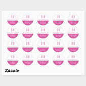 Bat Mitzvah Torah Roze Sticker (Vel)