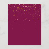 BAT MITZVAH Uitnodigingen Joodse Fotokaarten Elega (Achterkant)