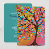 Bat Mitzvah-uitvindingen in de levensbar Kaart (Voorkant / Achterkant)