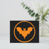Bat Moon Briefkaart (Staand voorkant)