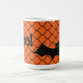 Bat Mug d'Halloween orange et noir (Centre)