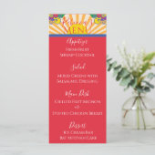 Bat ou Bar Mitzvah Elegant Sparkly Swirl menu de n (Debout devant)