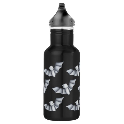 Bat Pattern Waterfles (Rechts)
