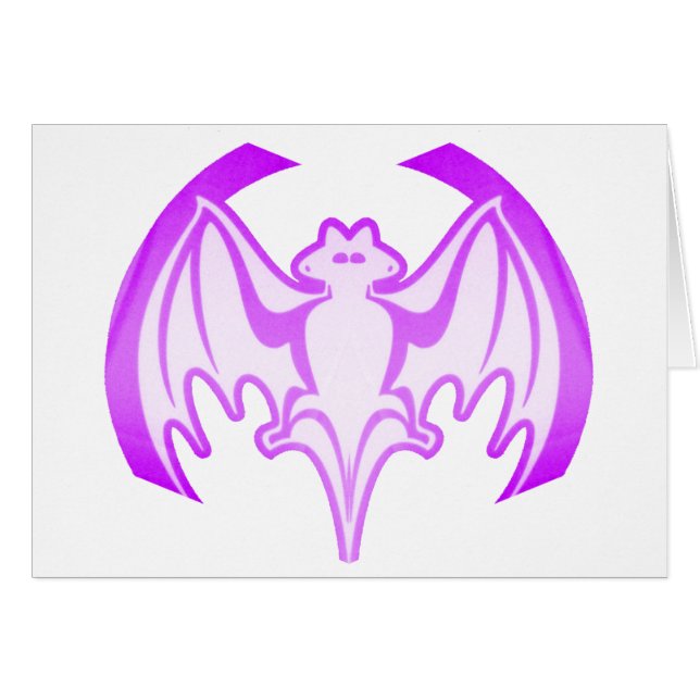 Bat Purple Inv Gibney Le MUSÉE Zazzle Cadeaux (Devant horizontal)