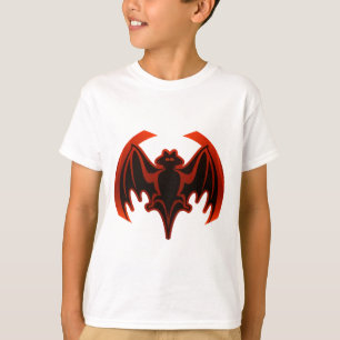 Bat Red het museum Zazzle geschenken T-shirt
