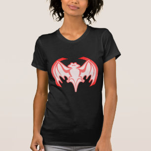 Bat Red Inv MUSEUM Zazzle Gifts T-shirt
