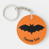 Bat Silhouette Sleutelhanger (Voorkant)
