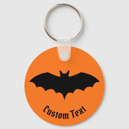 Bat Silhouette Sleutelhanger (Voorkant)