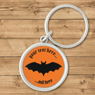Bat Silhouette Sleutelhanger